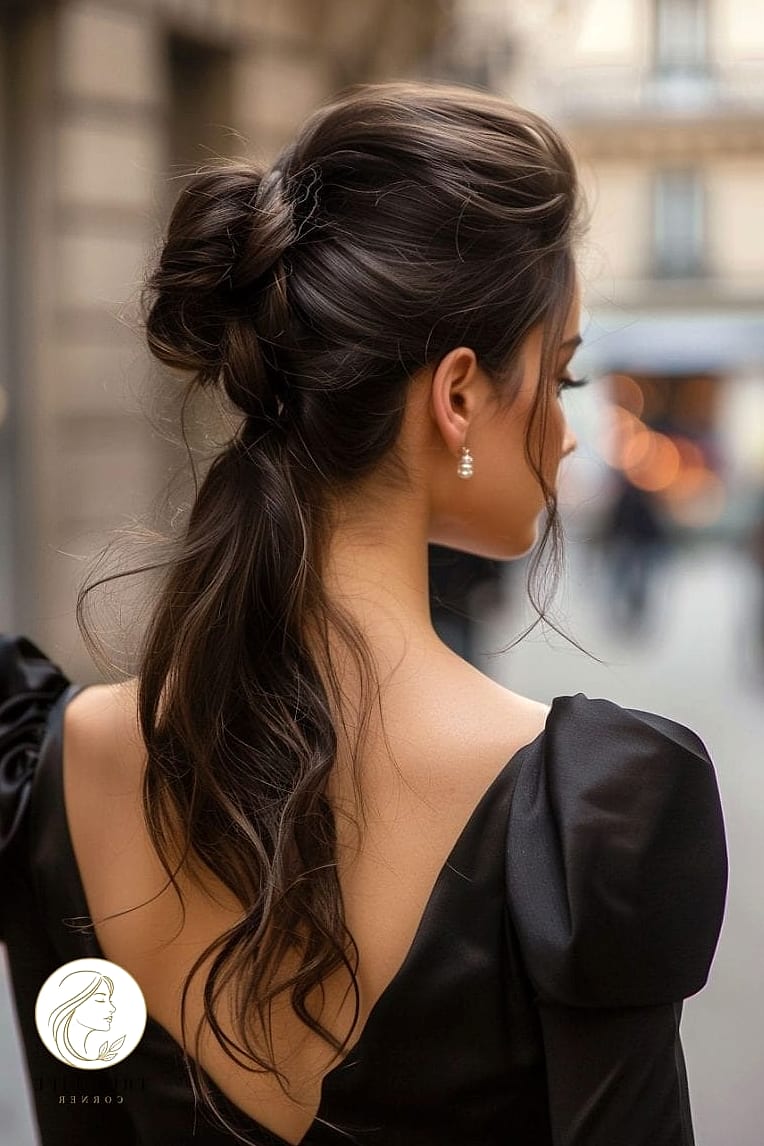 14 Up Hairstyles For Long Hair Perfect for Your Next Salon Appointment 13 Elegant French Twist