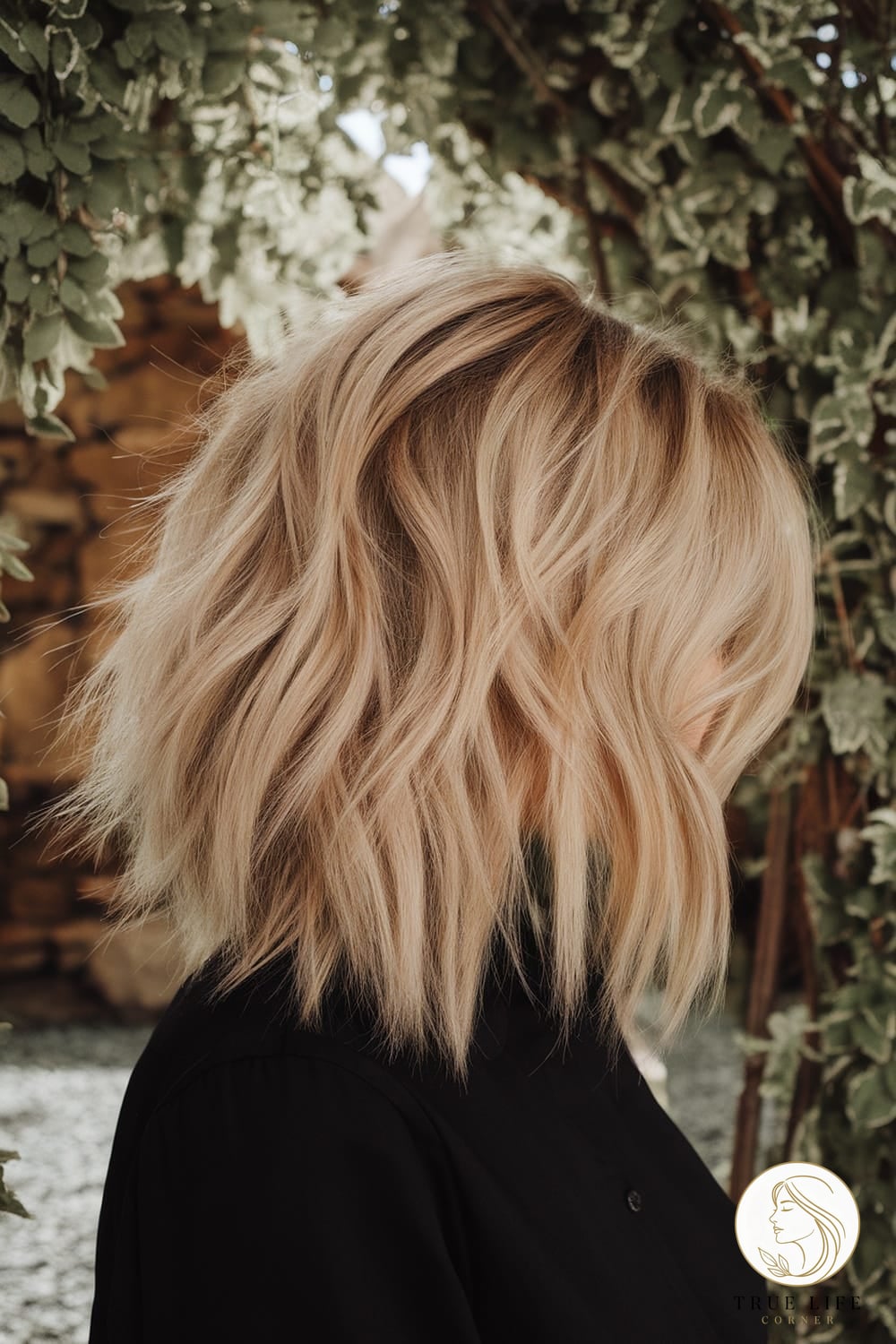 Feathered Medium Hair