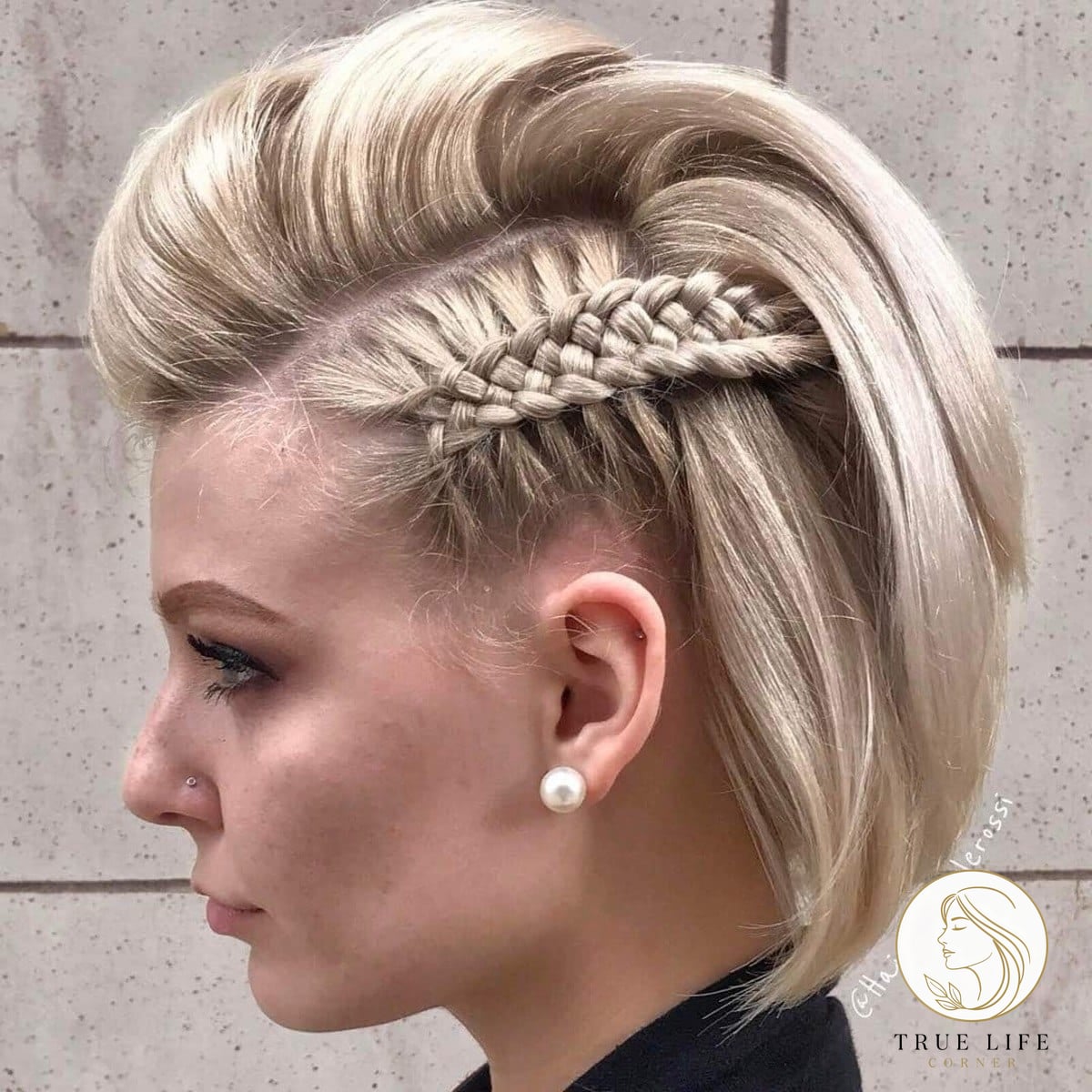 27 Side Braid Hairstyles Everyone Is Pinning Right Now 10 Feminine Side Braids for Short Hair