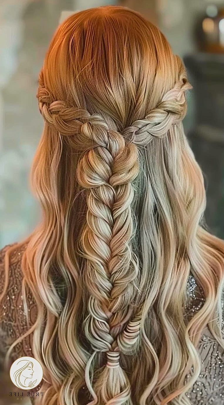 Fishtail Braid Crown