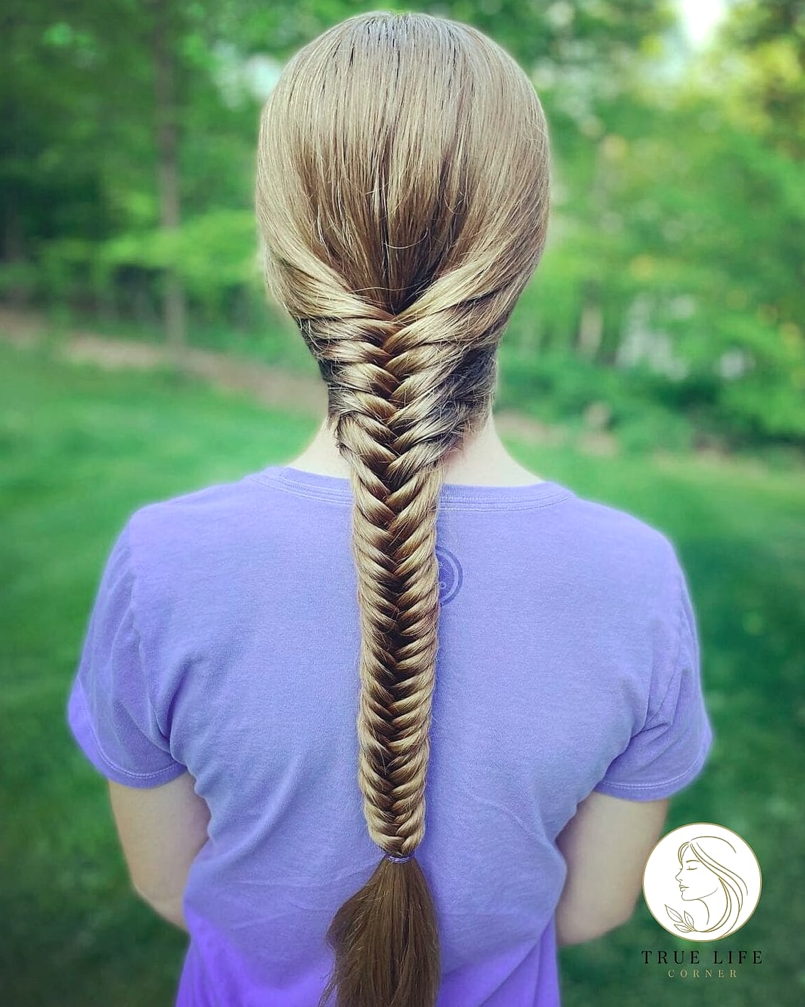 Fishtail Braid with Balayage Highlights
