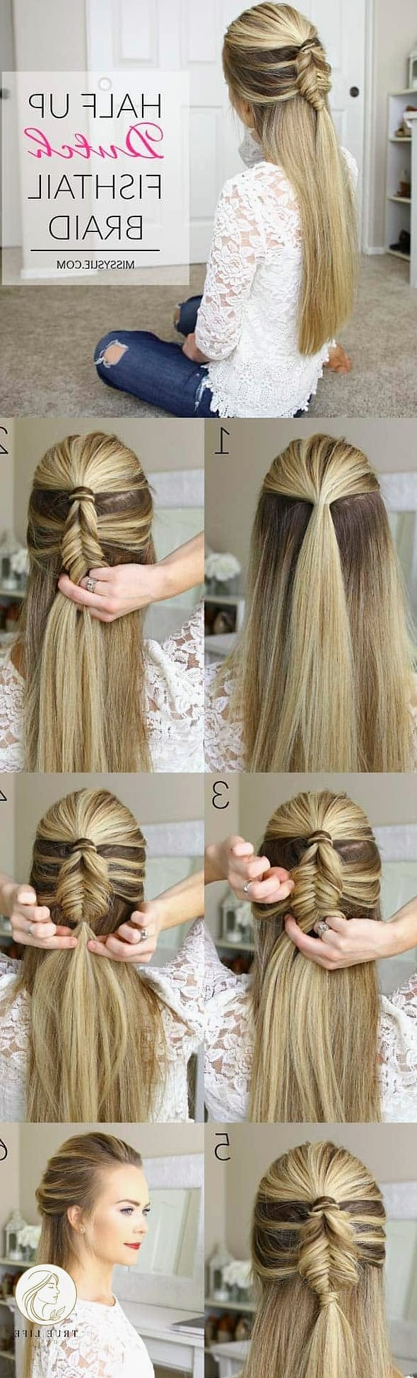 27 Beautiful Braid Hairstyles That Are Actually Easy to DIY 10 Half-Up Dutch Braid