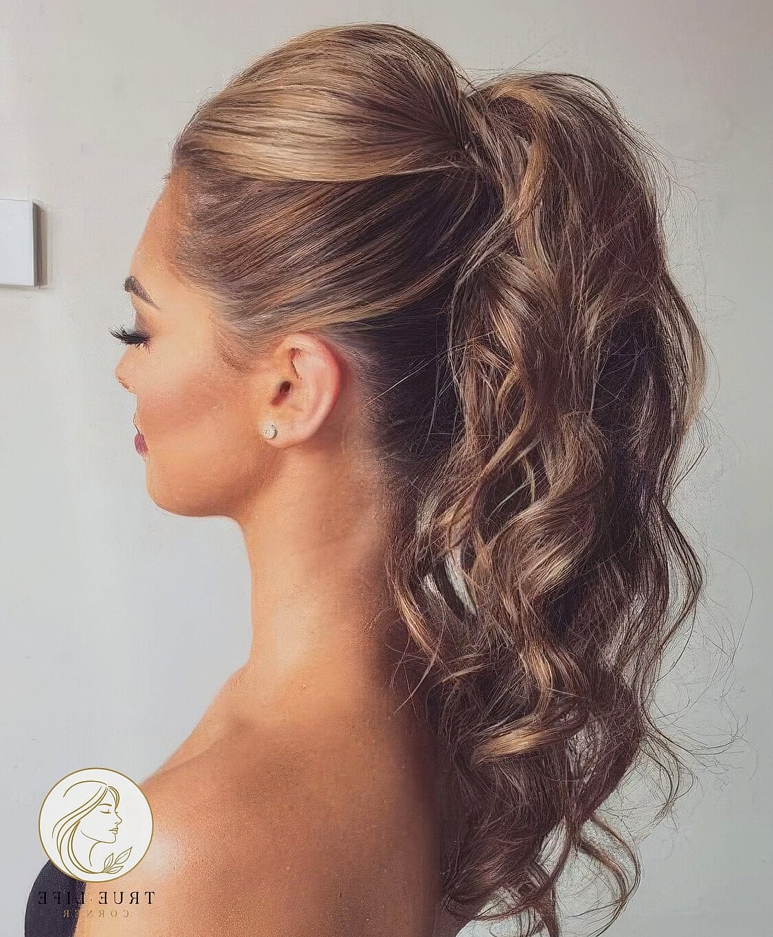 16 Party Hairstyles For Long Hair to Show Your Stylist ASAP 9 High Ponytail with Volume