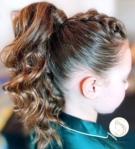 19 School Hairstyles For Long Hair That Are Both Cute and Low Maintenance 12 High Ponytail with Volume