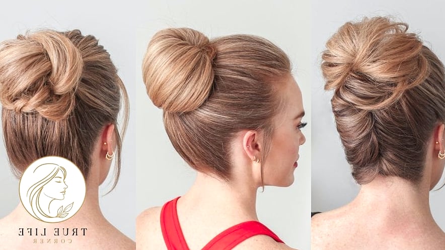 9 Simple Hairstyles For Long Hair You'll Want to Re-Create Immediately 10 High Sleek Bun with Face-Framing Pieces