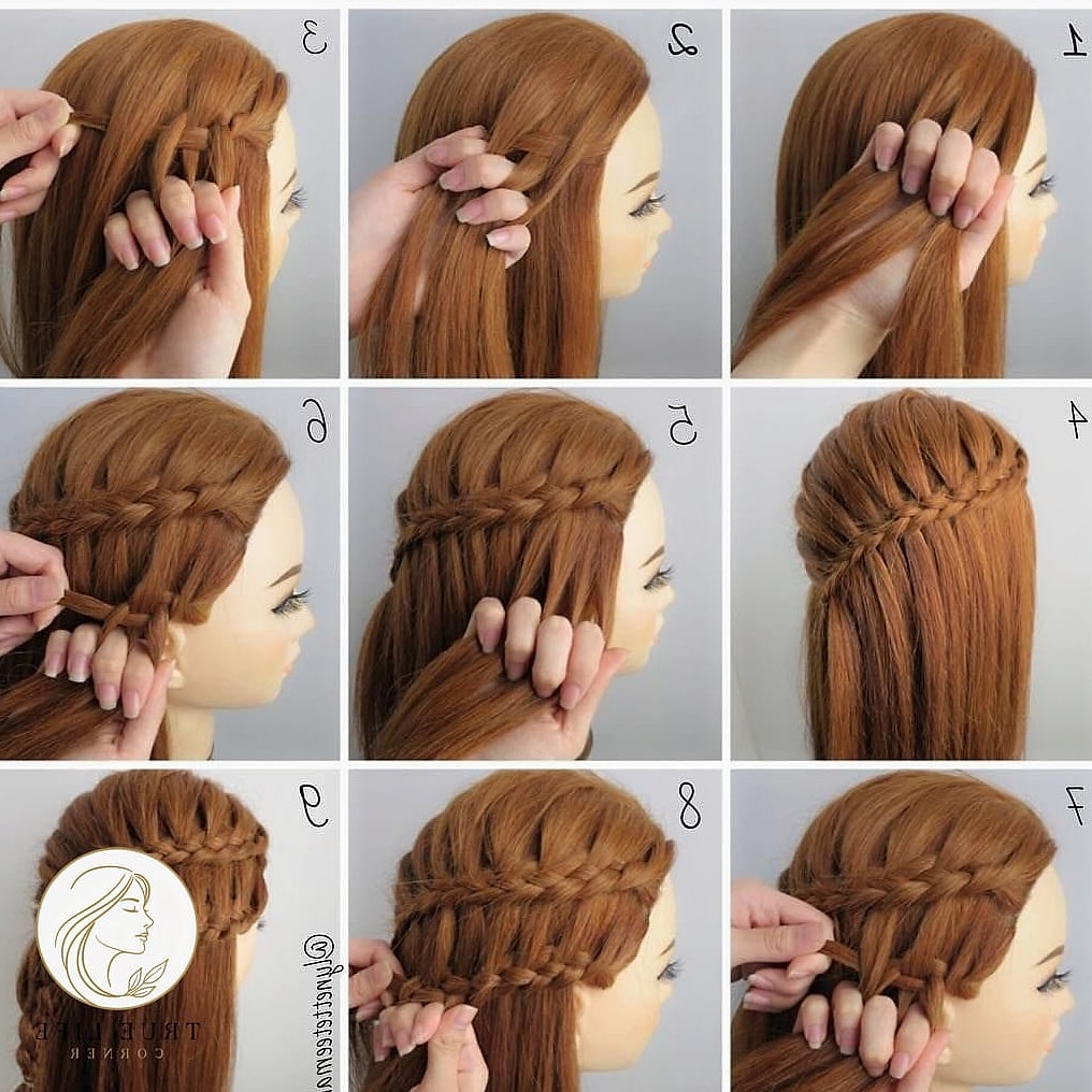 27 Beautiful Braid Hairstyles That Are Actually Easy to DIY 13 Ladder Braid