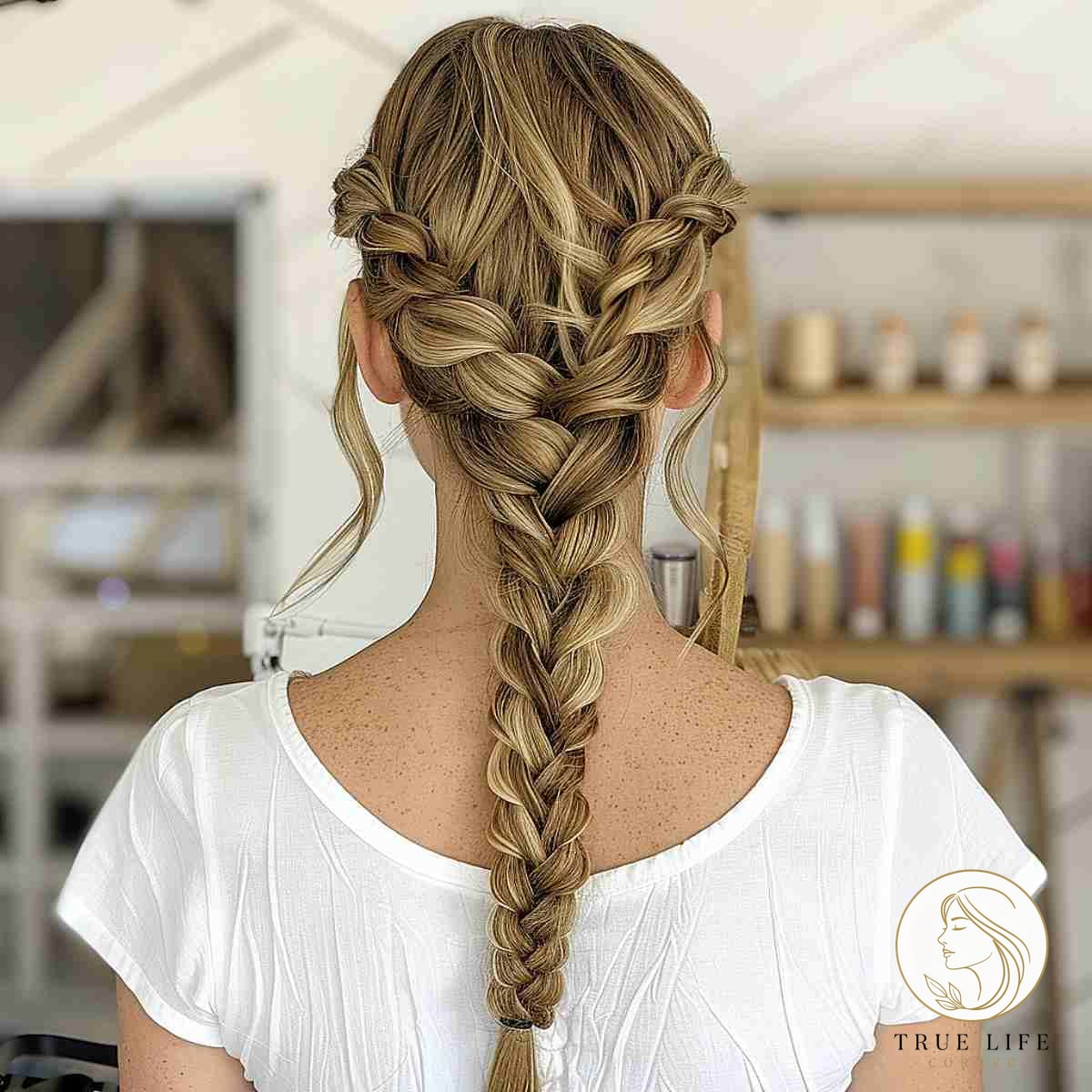17 Gorgeous French Braid Hairstyles for Every Hair Type 9 Long 4 Braid Twist French Braid