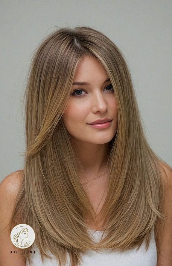 18 Cute Hairstyles For Medium Hair Perfect for Your Next Salon Appointment 18 Long Layers With Subtle Balayage