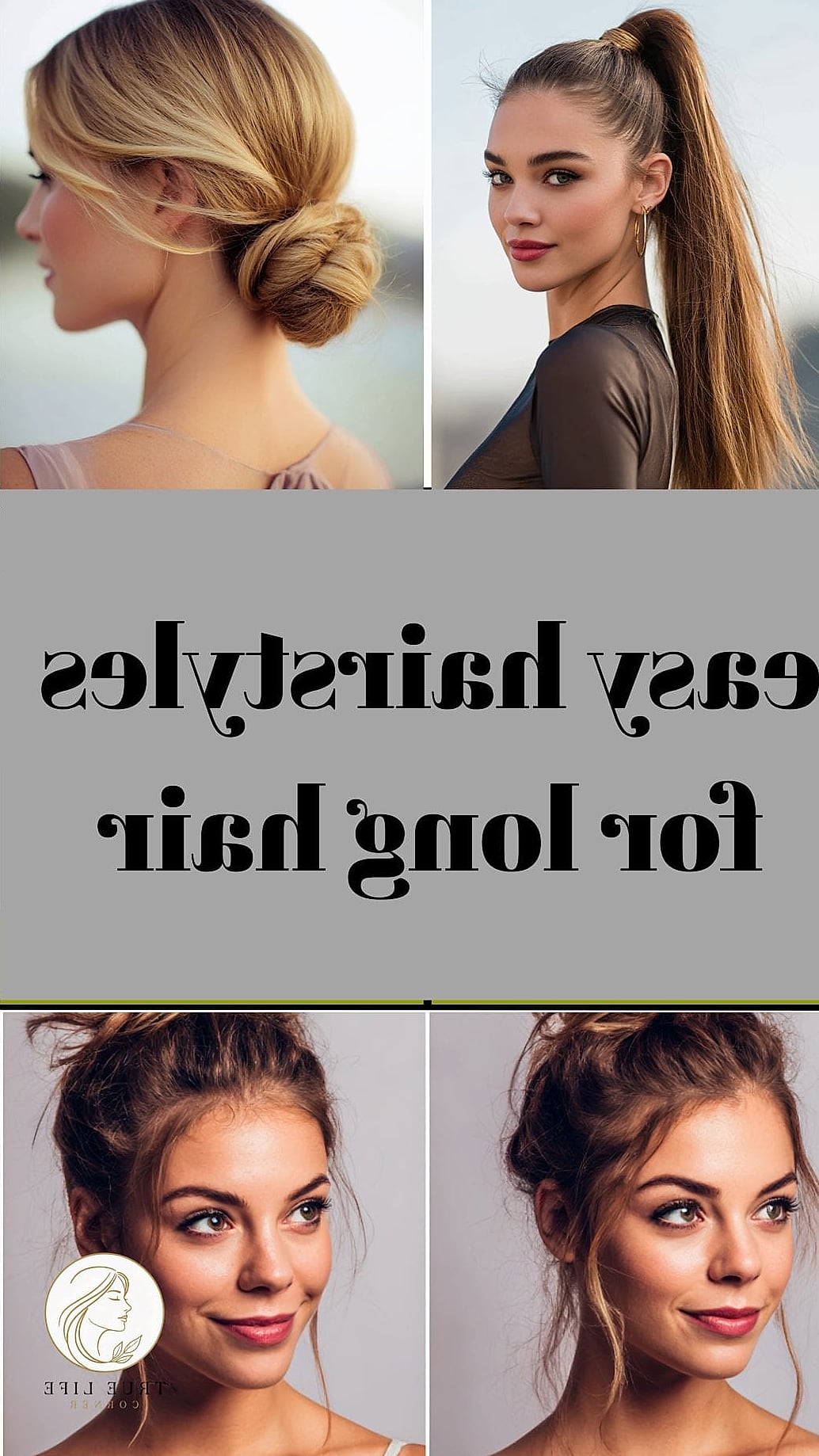 18 Easy Long Hairstyles for the Ultimate Glow Up 2 Long Layers with Curtain Bangs