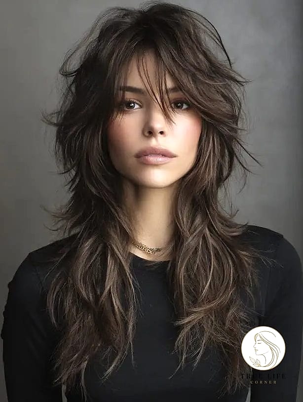 18 Easy Long Hairstyles for the Ultimate Glow Up 10 Long Wolf Cut