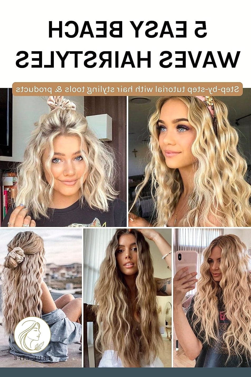 19 School Hairstyles For Long Hair That Are Both Cute and Low Maintenance 15 Loose Beach Waves