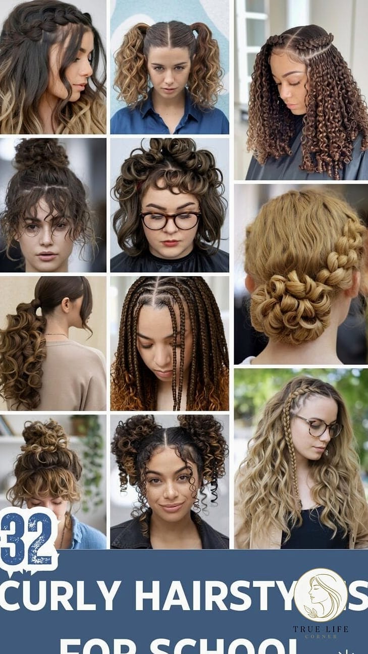 19 School Hairstyles For Long Hair That Are Both Cute and Low Maintenance 6 Messy Top Knot