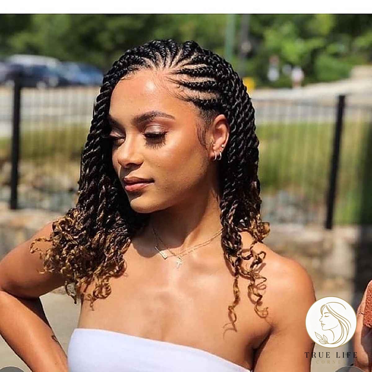 22 Twist Braid Hairstyles to Save Before They Blow Up 10 Modern Twist Braids and Cornrows
