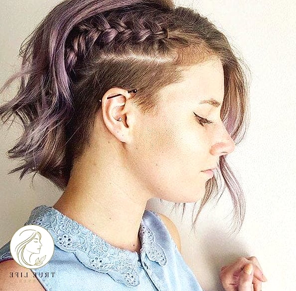 27 Side Braid Hairstyles Everyone Is Pinning Right Now 27 Side Braid with Undercut Detail