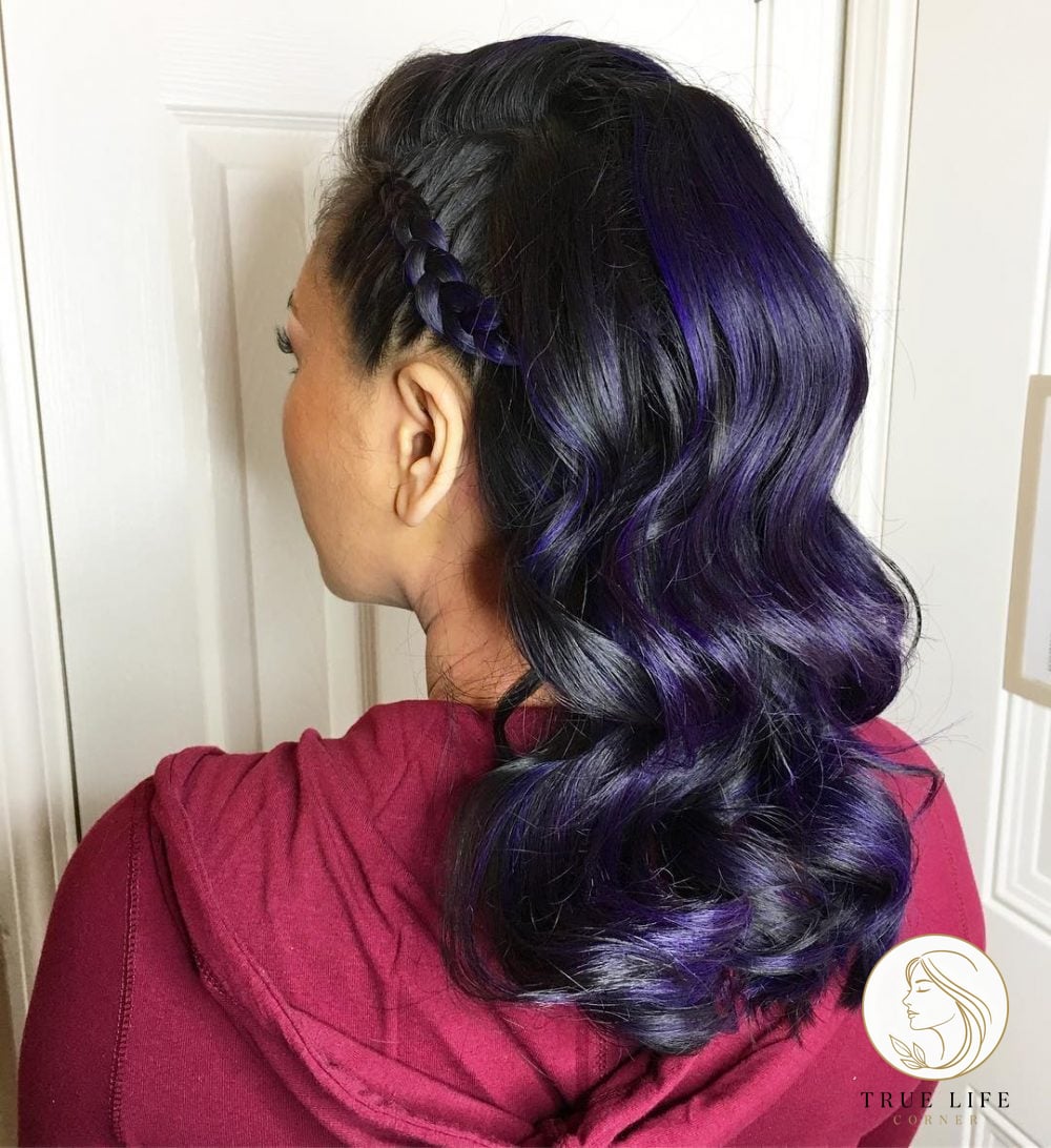 17 Gorgeous French Braid Hairstyles for Every Hair Type 2 Side French Braid with Hollywood Waves