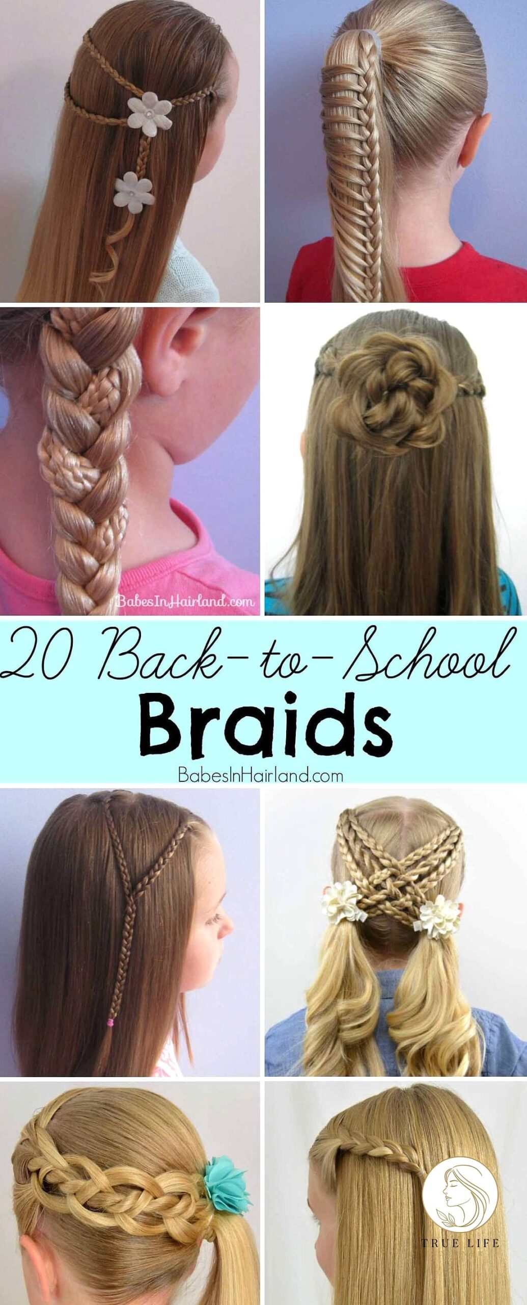 19 School Hairstyles For Long Hair That Are Both Cute and Low Maintenance 21 Simple Braided Pigtails