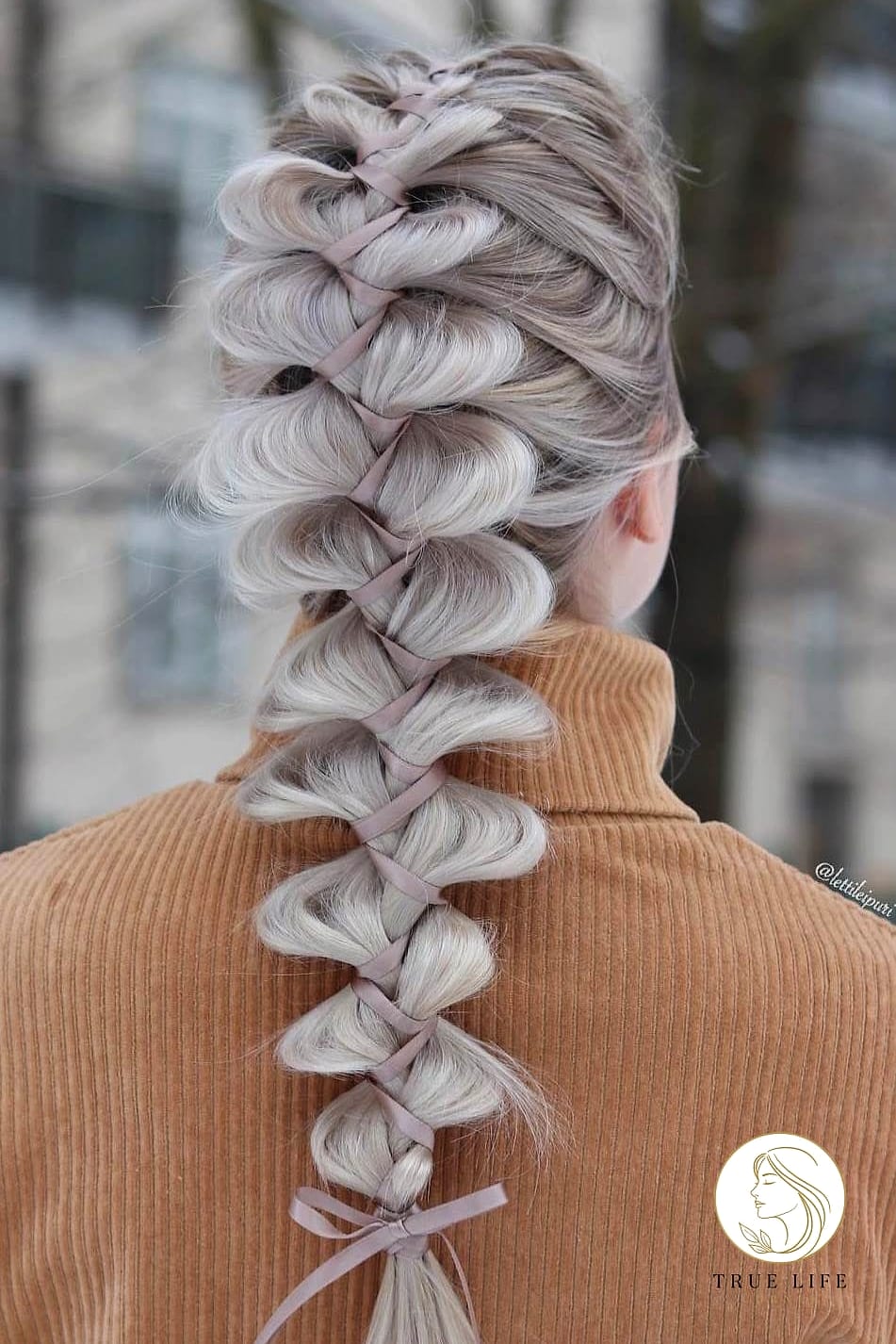 16 Dragon Braid Hairstyles for the Ultimate Glow Up 9 Thin Multi-Strand Dragon Braids