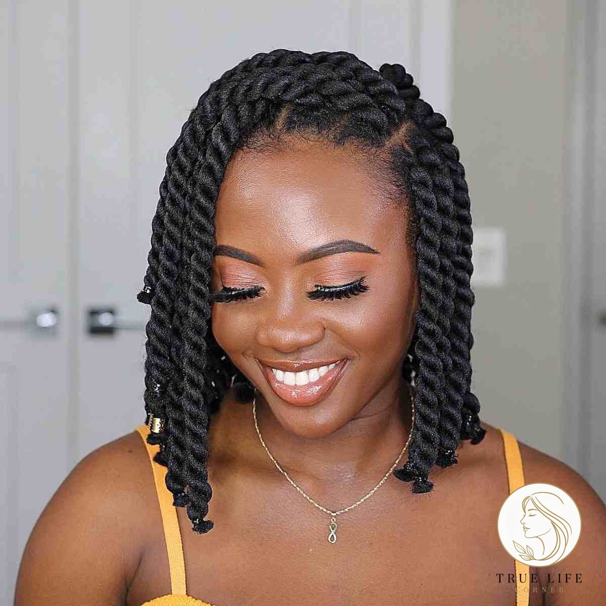 22 Twist Braid Hairstyles to Save Before They Blow Up 15 Twisted Braids on Short Hair