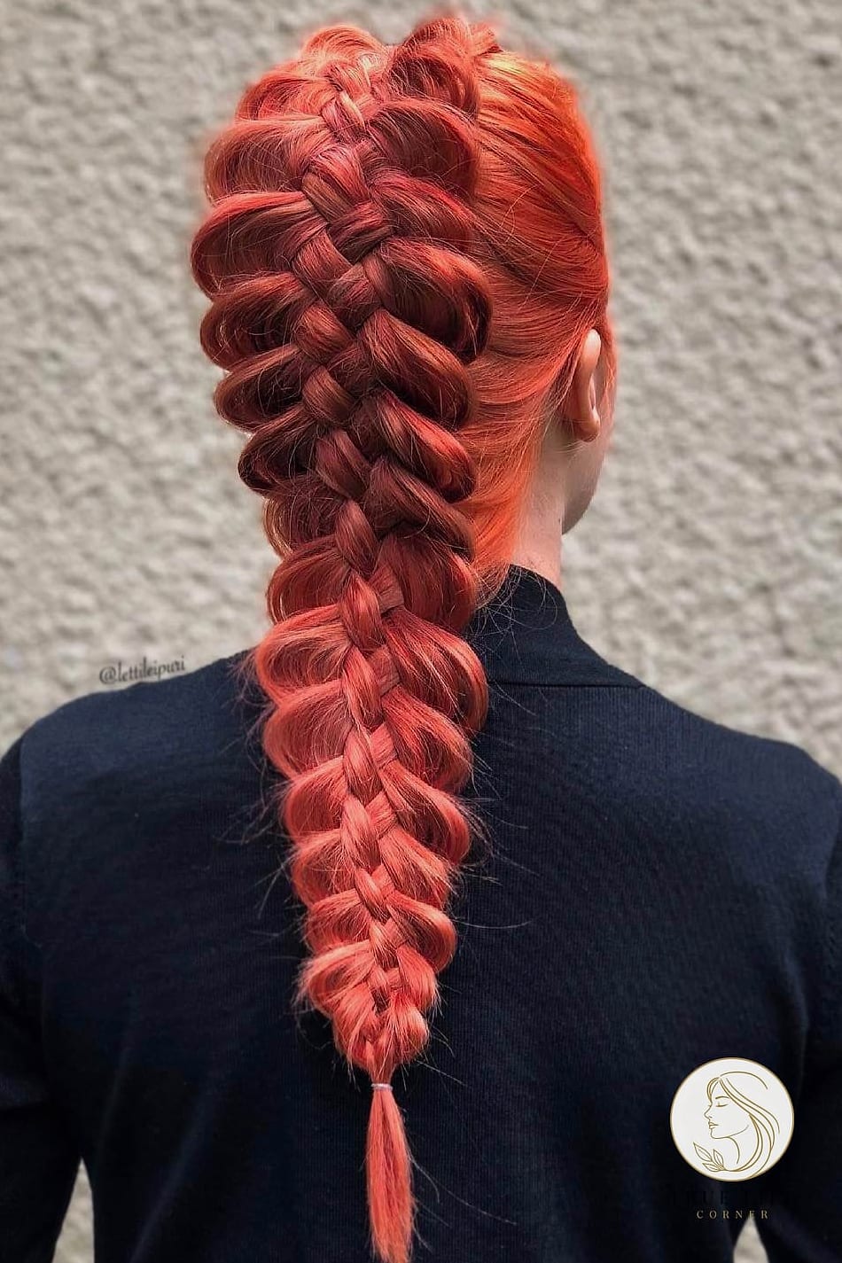 16 Dragon Braid Hairstyles for the Ultimate Glow Up 15 Two-Tone Dragon Braid