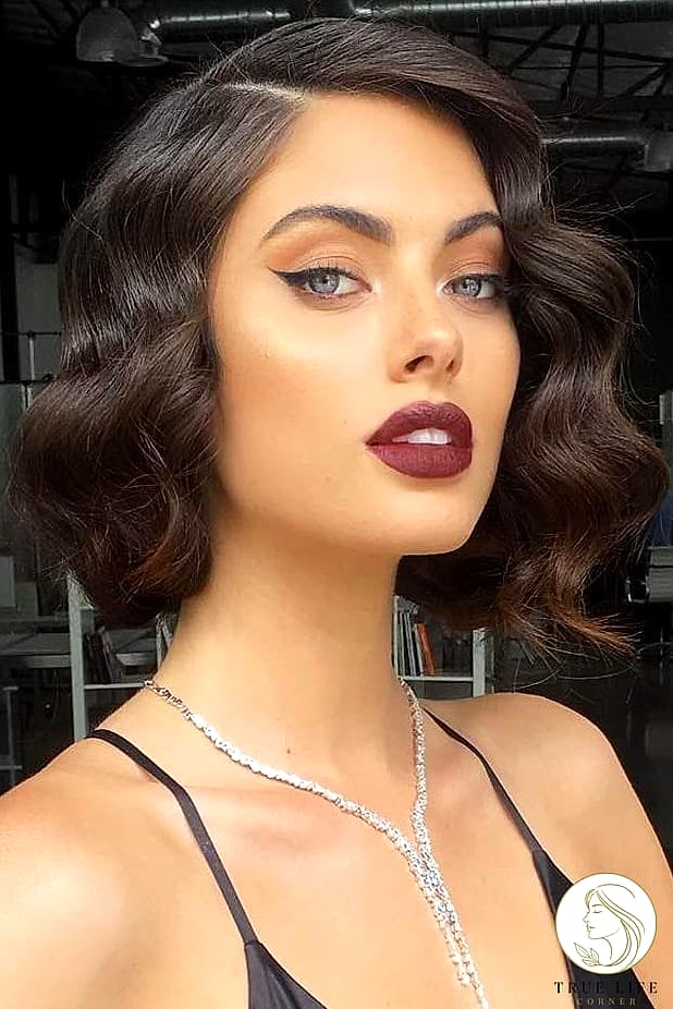23 Wedding Guest Hairstyles For Long Hair to Transform Your Look Instantly 11 Vintage Finger Waves