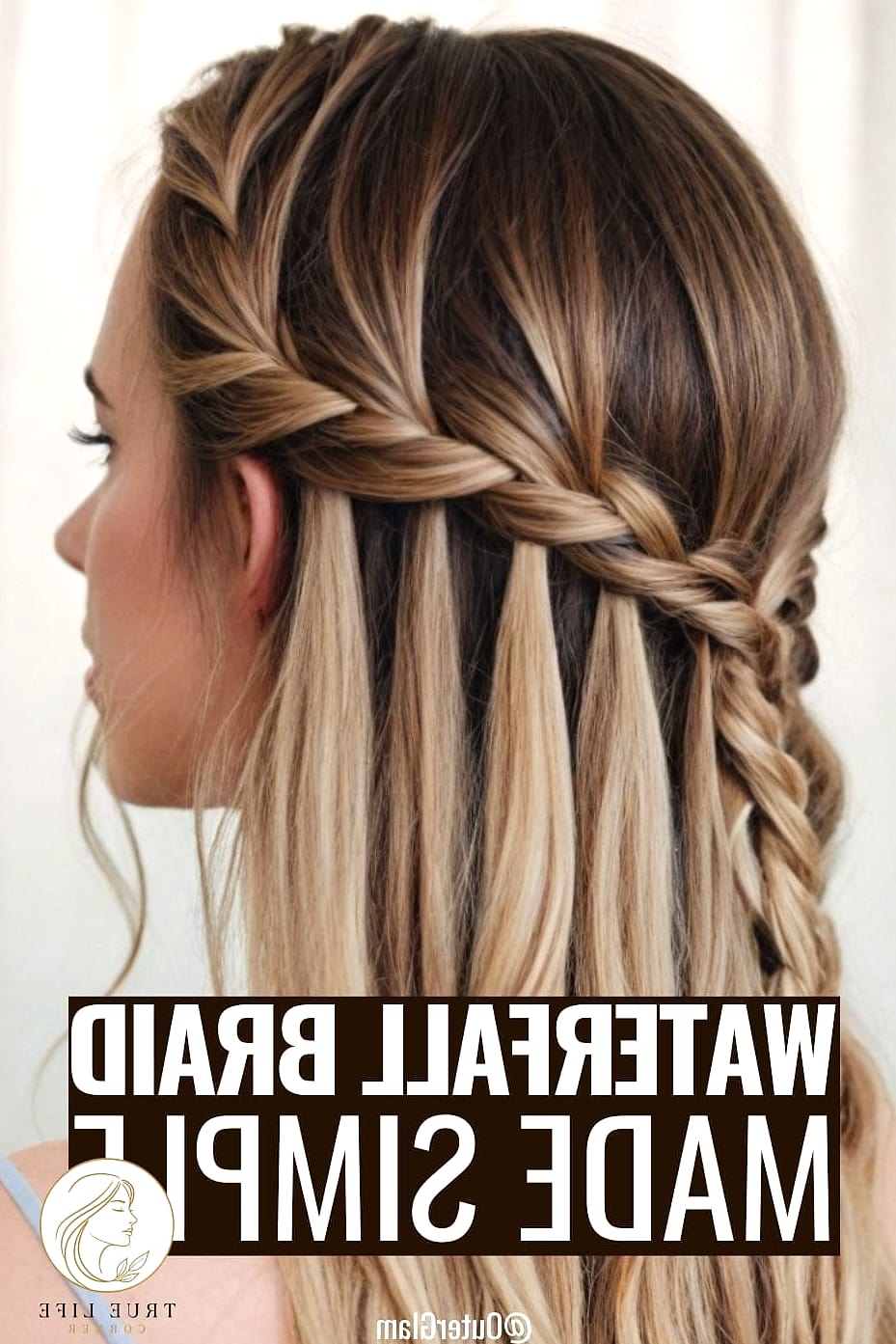 14 Cool Braid Hairstyles to Transform Your Look Instantly 6 Waterfall Braid